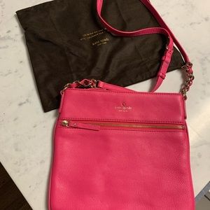 Kate Spade crossbody in hot pink